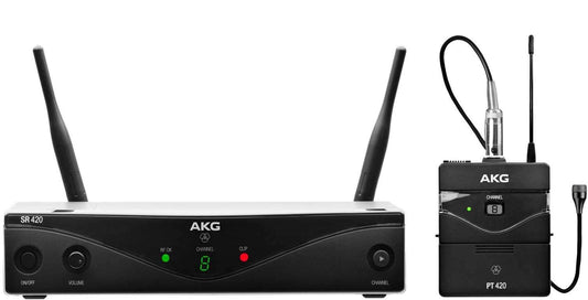 AKG WMS420PRESENTER Wireless Lavalier Mic System - PSSL ProSound and Stage Lighting