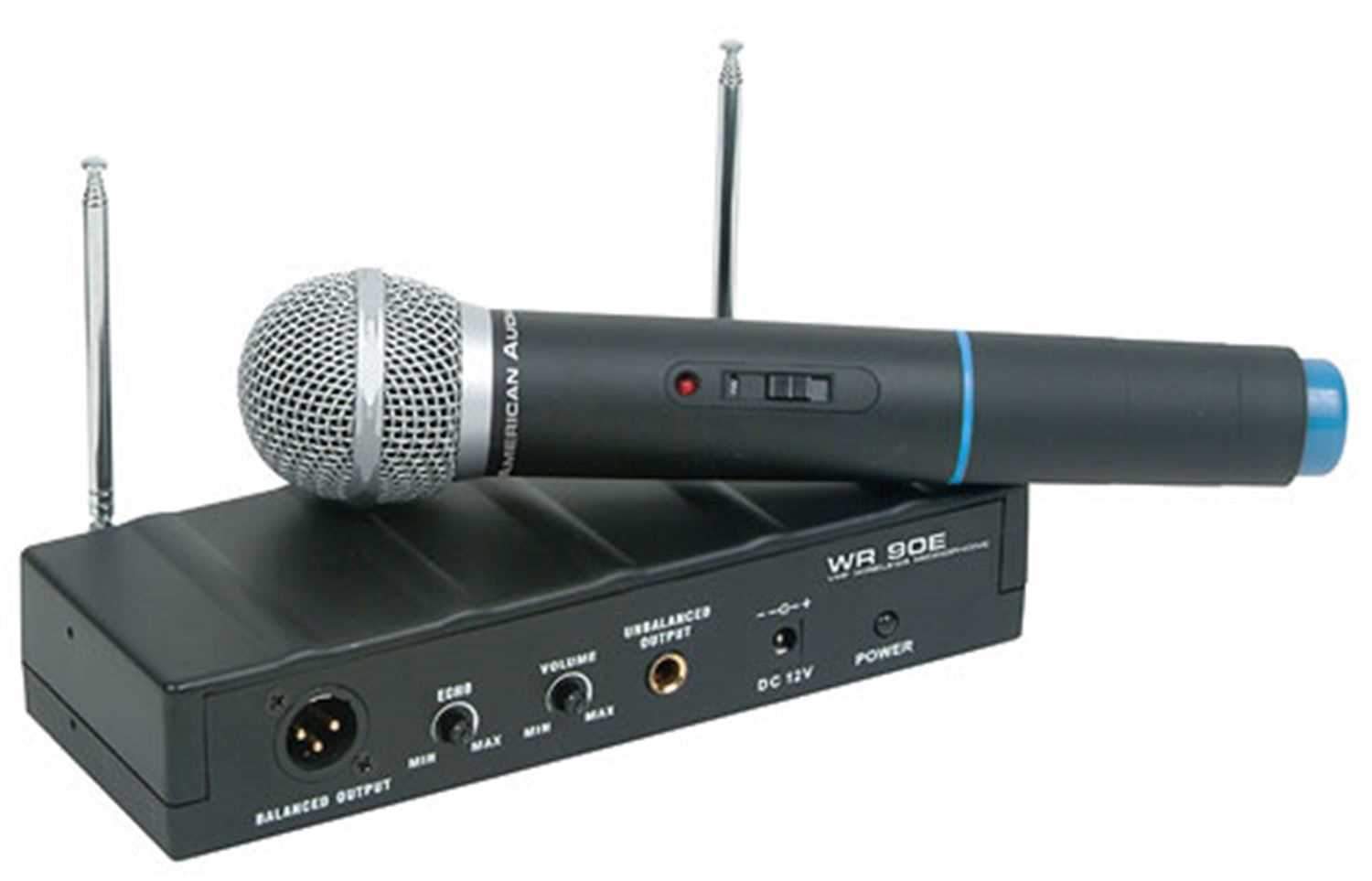 American Audio WR90E Wireless Microphone with Echo - PSSL ProSound and Stage Lighting