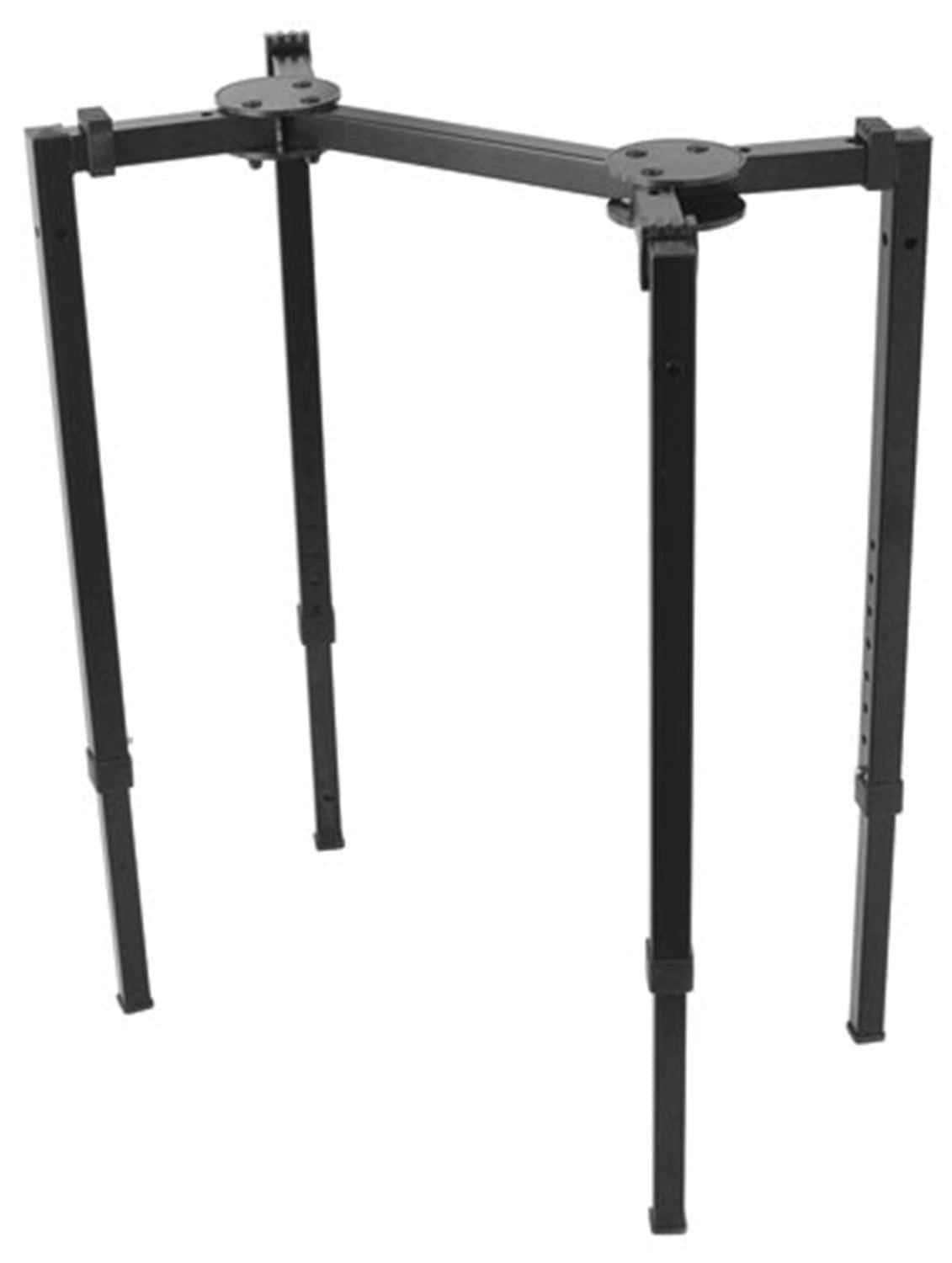On Stage Adjustable Table Stand for DJ Coffins & Keyboards - PSSL ProSound and Stage Lighting