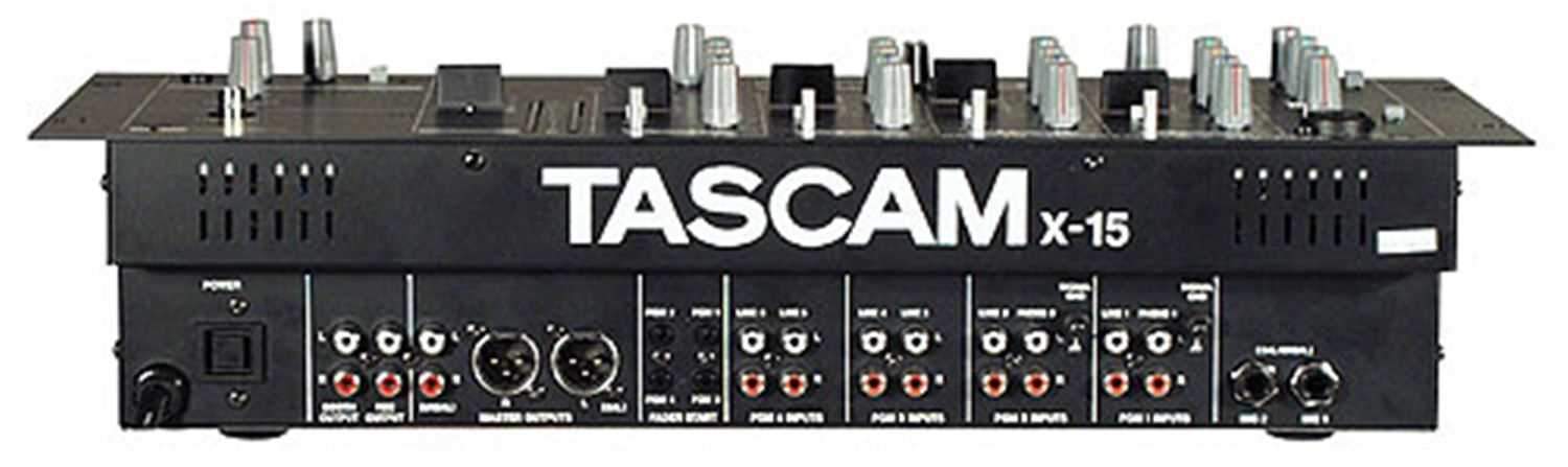 Tascam X15 4 Channel 19 DJ Mixer - PSSL ProSound and Stage Lighting