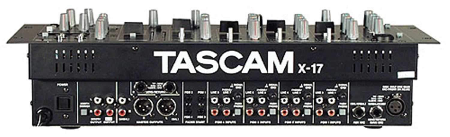 Tascam X17 4 Channel 19 DJ Mixer with Balanced Outs - PSSL ProSound and Stage Lighting