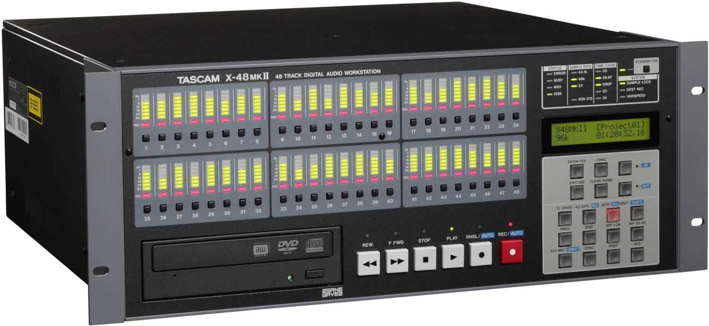 Tascam X48MKII 48 Track Hard Disk Work Station - PSSL ProSound and Stage Lighting