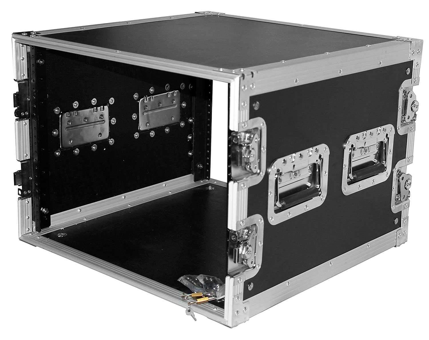 ProX X-8UE 8U Deluxe Effects Rack Case - PSSL ProSound and Stage Lighting