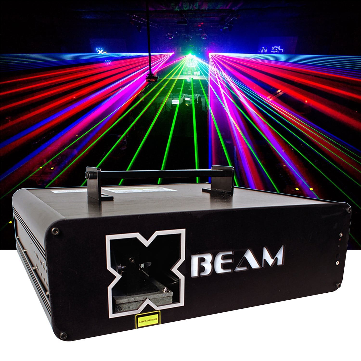 X-Laser X-Beam 5000 ILDA & DMX Aerial Laser Effect - PSSL ProSound and Stage Lighting