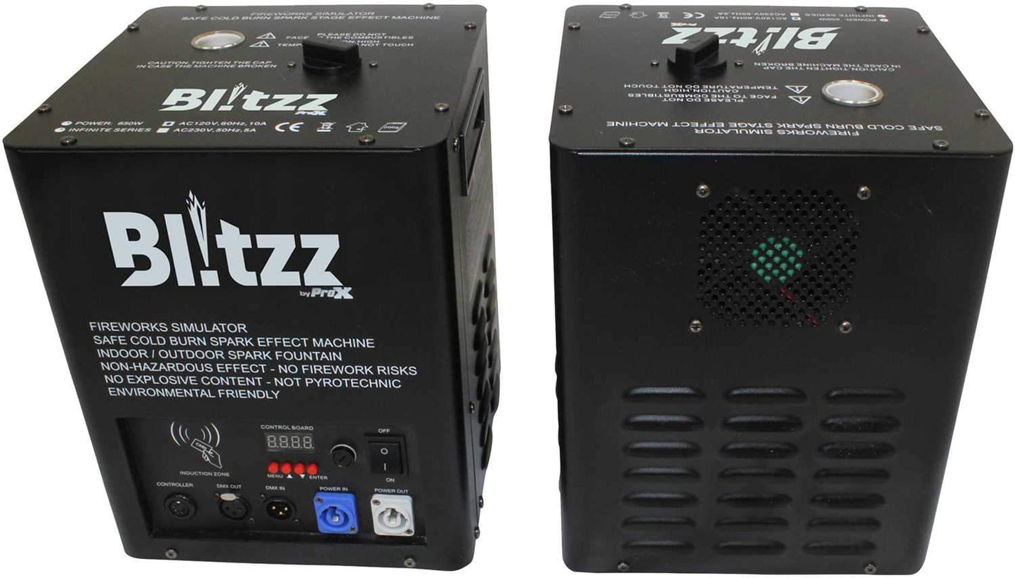 ProX X-BLITZZX2 Cold Spark Effect Machine 2-Pack - PSSL ProSound and Stage Lighting