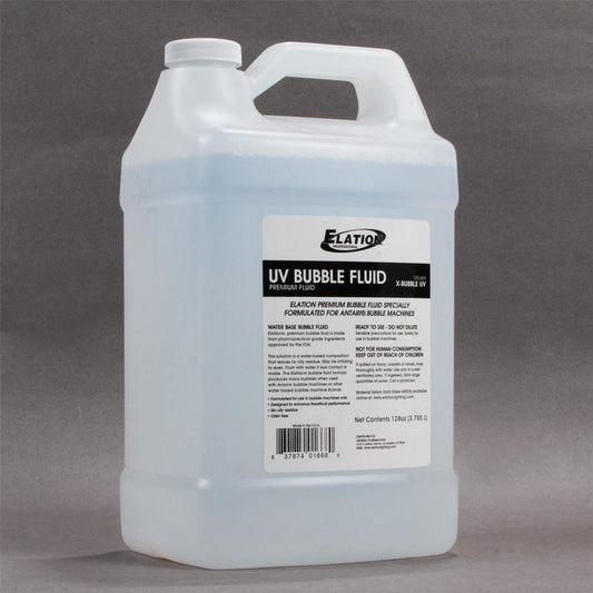 Elation UV Bubble Machine Juice Fluid 1 Gallon - PSSL ProSound and Stage Lighting