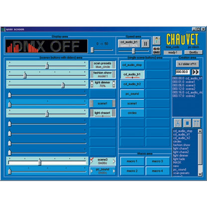 Chauvet X-FACTOR DMX Software Controller - PSSL ProSound and Stage Lighting