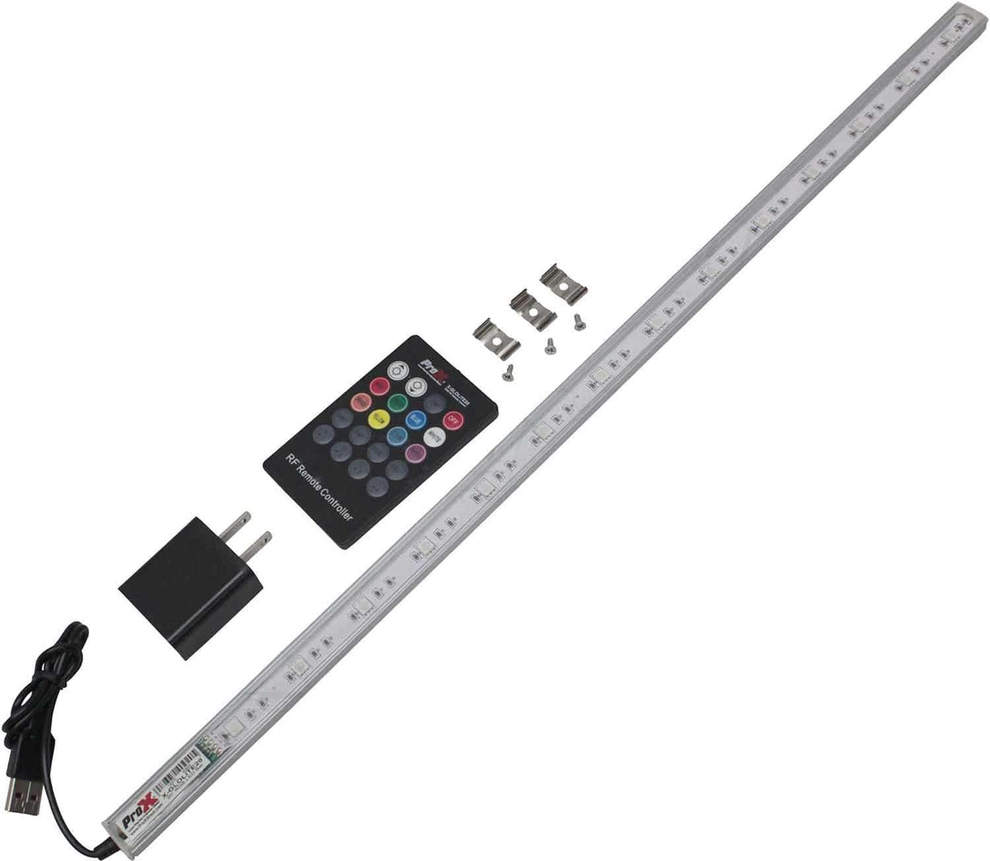 ProX X-GLOLITE20 20-In RGB LED Accent Light Strip - PSSL ProSound and Stage Lighting