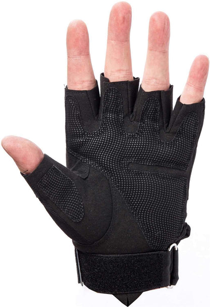 ProX X-Gripz Hard Knuckle Fingerless Gloves - PSSL ProSound and Stage Lighting