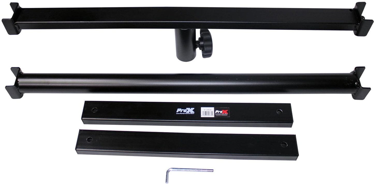 ProX X-LSB26 DJ Mobile Lighting Stand Bracket 1-3/8 Diameter Pipping - PSSL ProSound and Stage Lighting