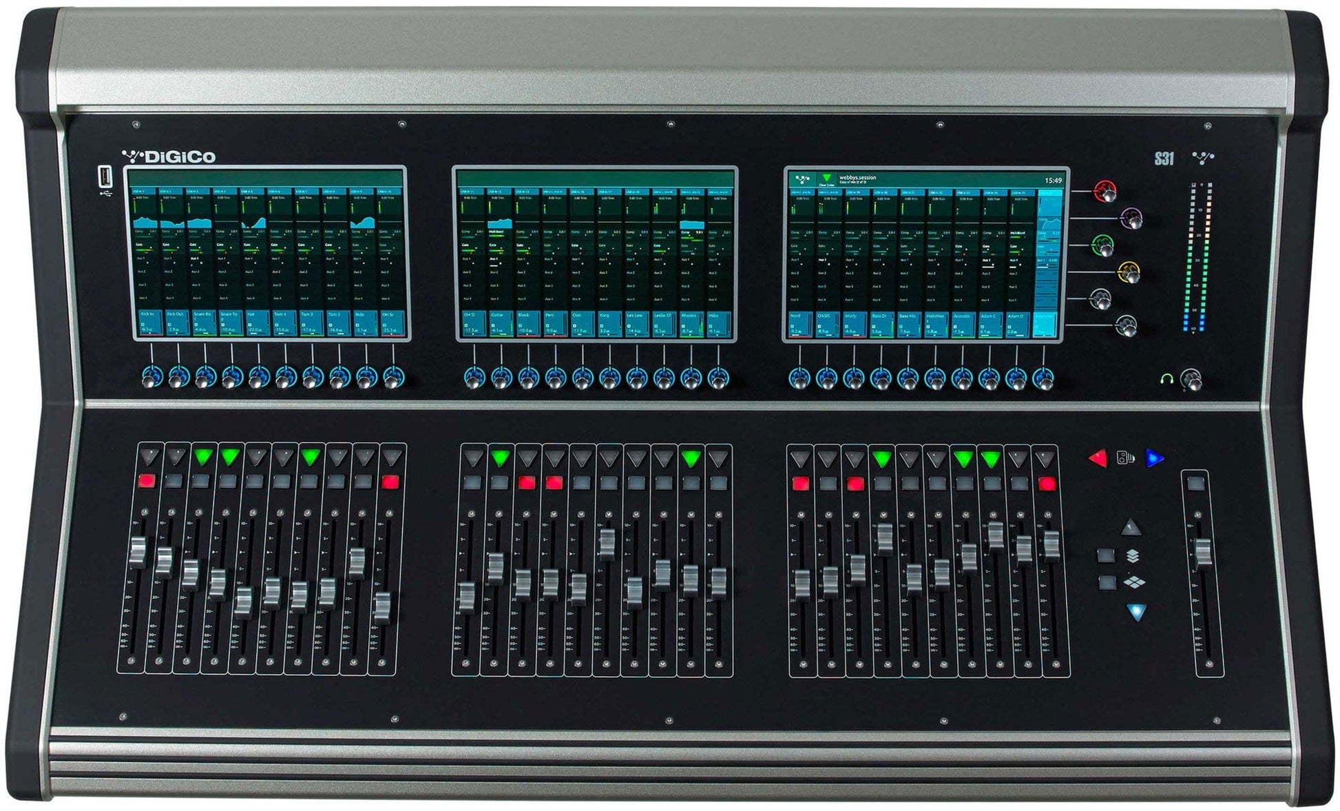 DiGiCo X-S31-D2C-C-RP S31 D2 Rack Pack with 1x MADI-DMI-C Expansion Card and 1x Blank DMI Slot - PSSL ProSound and Stage Lighting