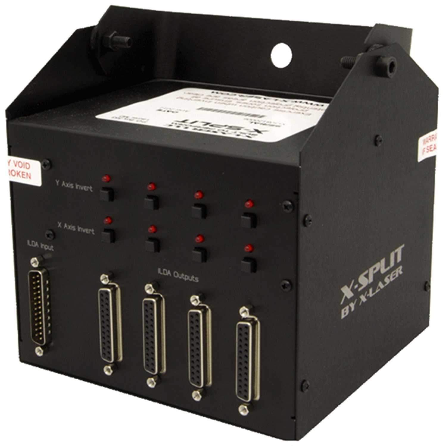 X-Laser X-Split 4-Port ILDA Signal Splitter - PSSL ProSound and Stage Lighting