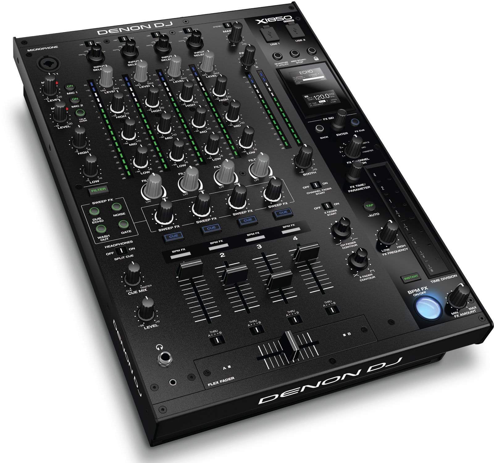 Denon CDJ Mixer セット Denon DJ X1850 Prime Professional DJ Club Mixer – Solotech