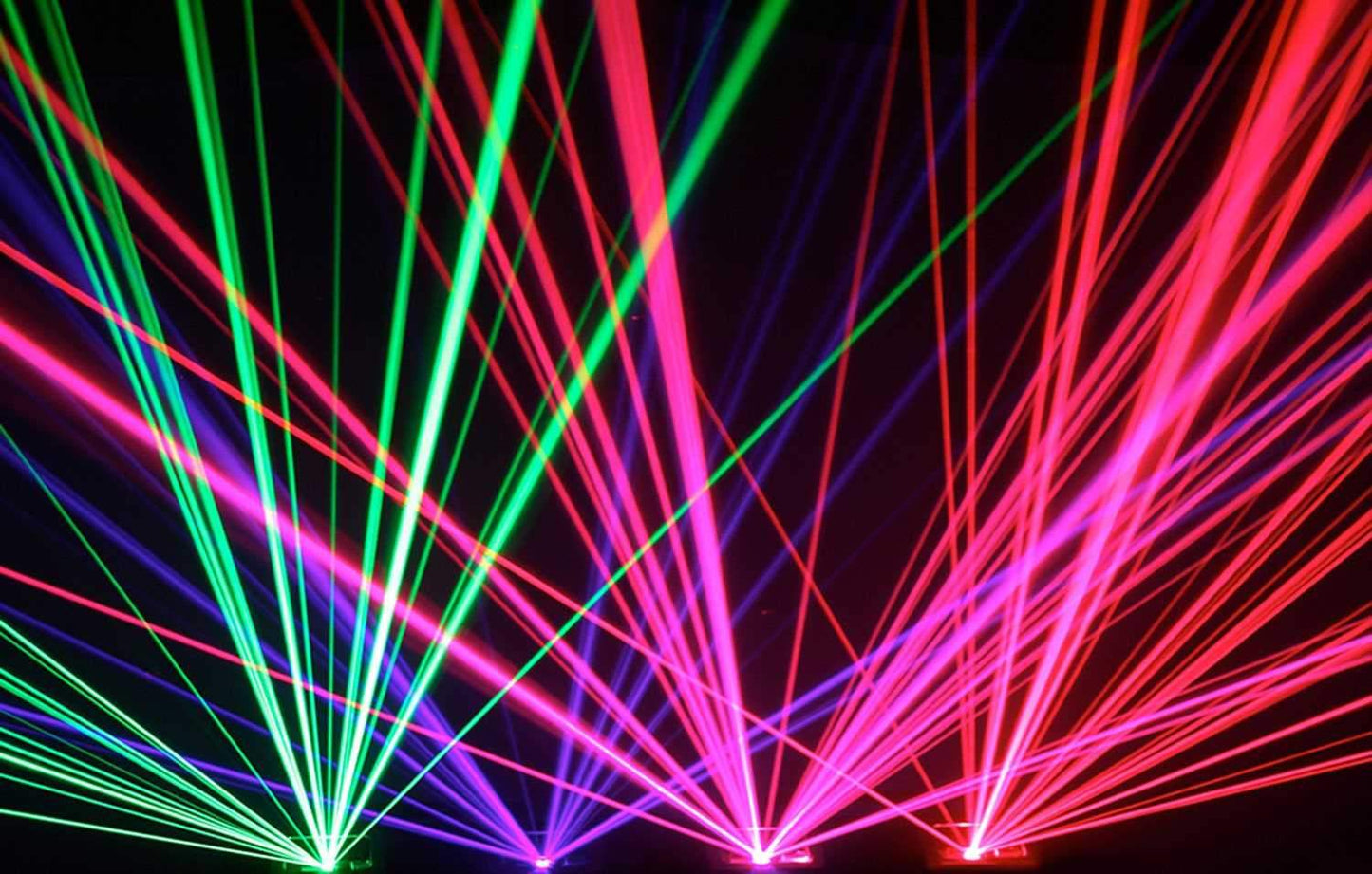 X-Laser X4C MKII Quad Aperture RGBM Laser Effect - PSSL ProSound and Stage Lighting