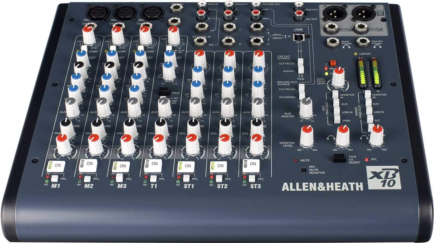 Allen & Heath XB10 Compact Broadcast Console - PSSL ProSound and Stage Lighting