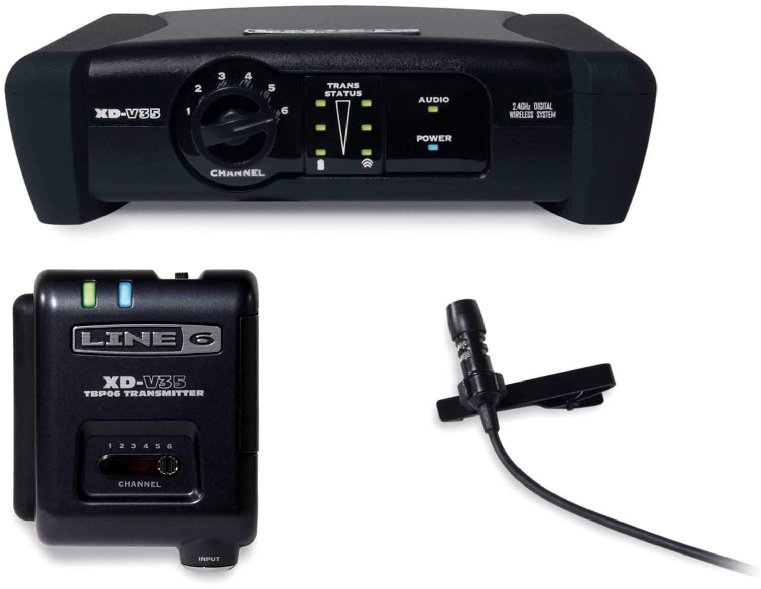 M5449 Line6 XD-V75 ワイヤレス送受信機 通電のみ