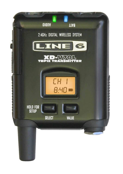 Line 6 XDV70L 2.4GHZ Digital Lavalier Mic System - PSSL ProSound and Stage Lighting