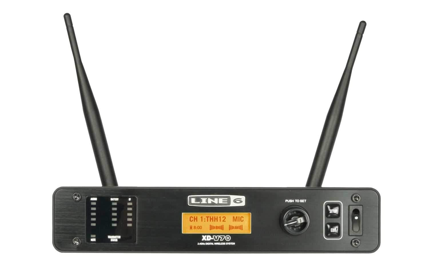 Line 6 XDV70L 2.4GHZ Digital Lavalier Mic System - PSSL ProSound and Stage Lighting