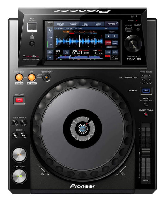 Pioneer XDJ-1000 DJ Multi Player with Touch Screen - PSSL ProSound and Stage Lighting