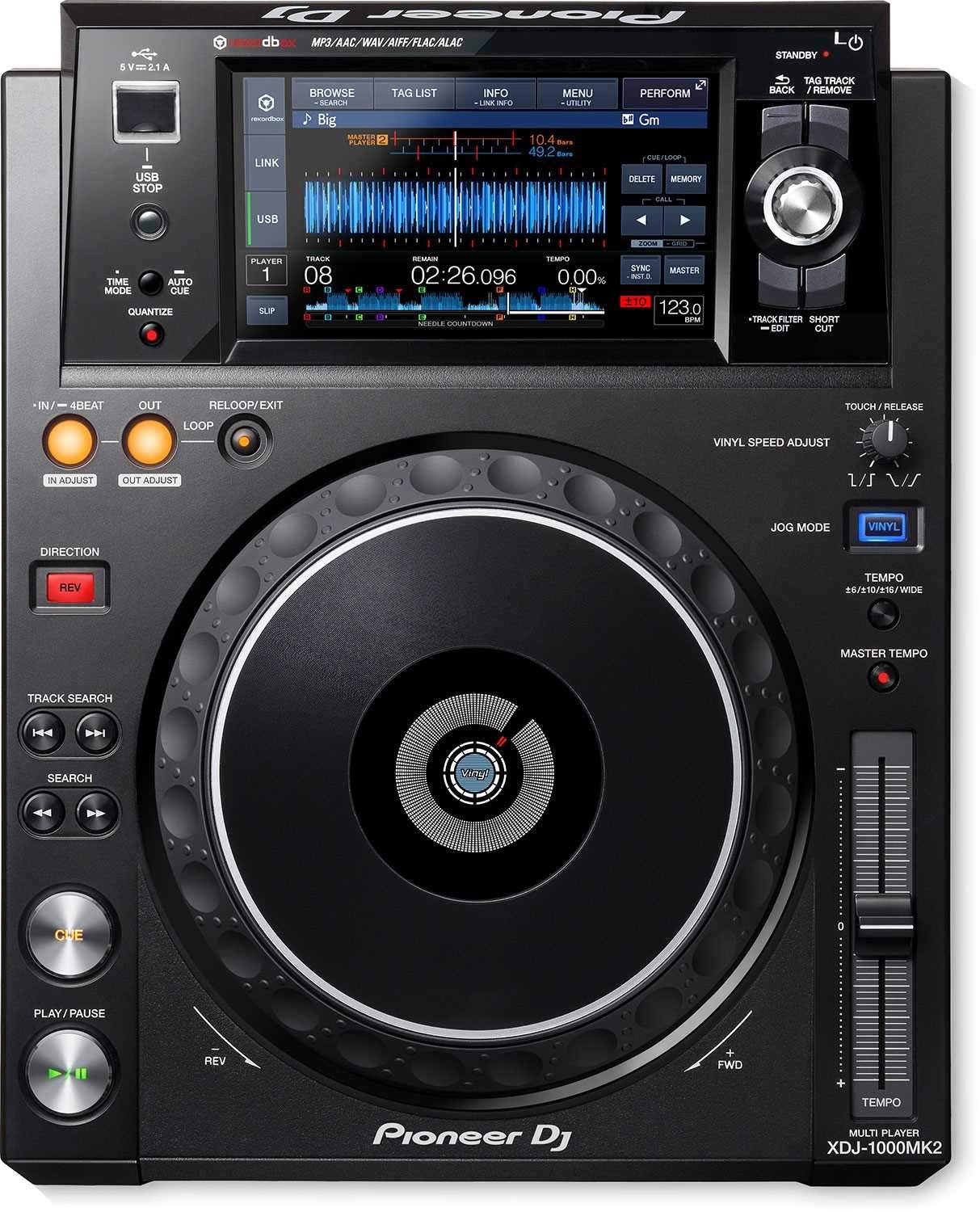 Gemini CDJ-650 Tabletop DJ Media Player u0026 Controller | Solotech