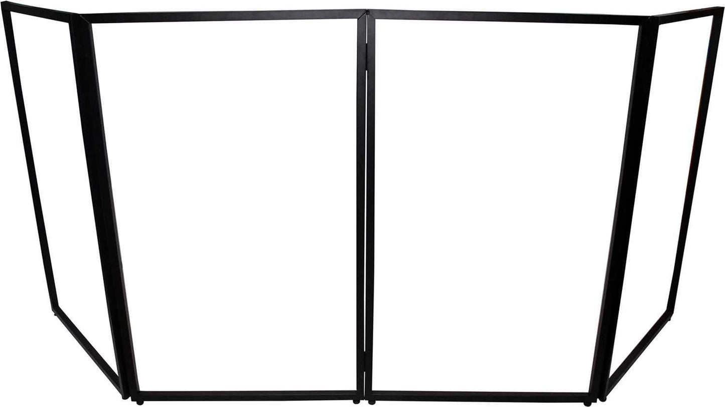 ProX XF-4X3048B MK2 Four Panel DJ Facade Black - PSSL ProSound and Stage Lighting