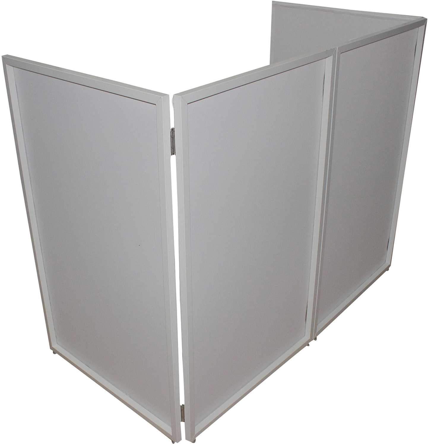 ProX XF-4X3048W MK2 Four Panel DJ Facade White - PSSL ProSound and Stage Lighting