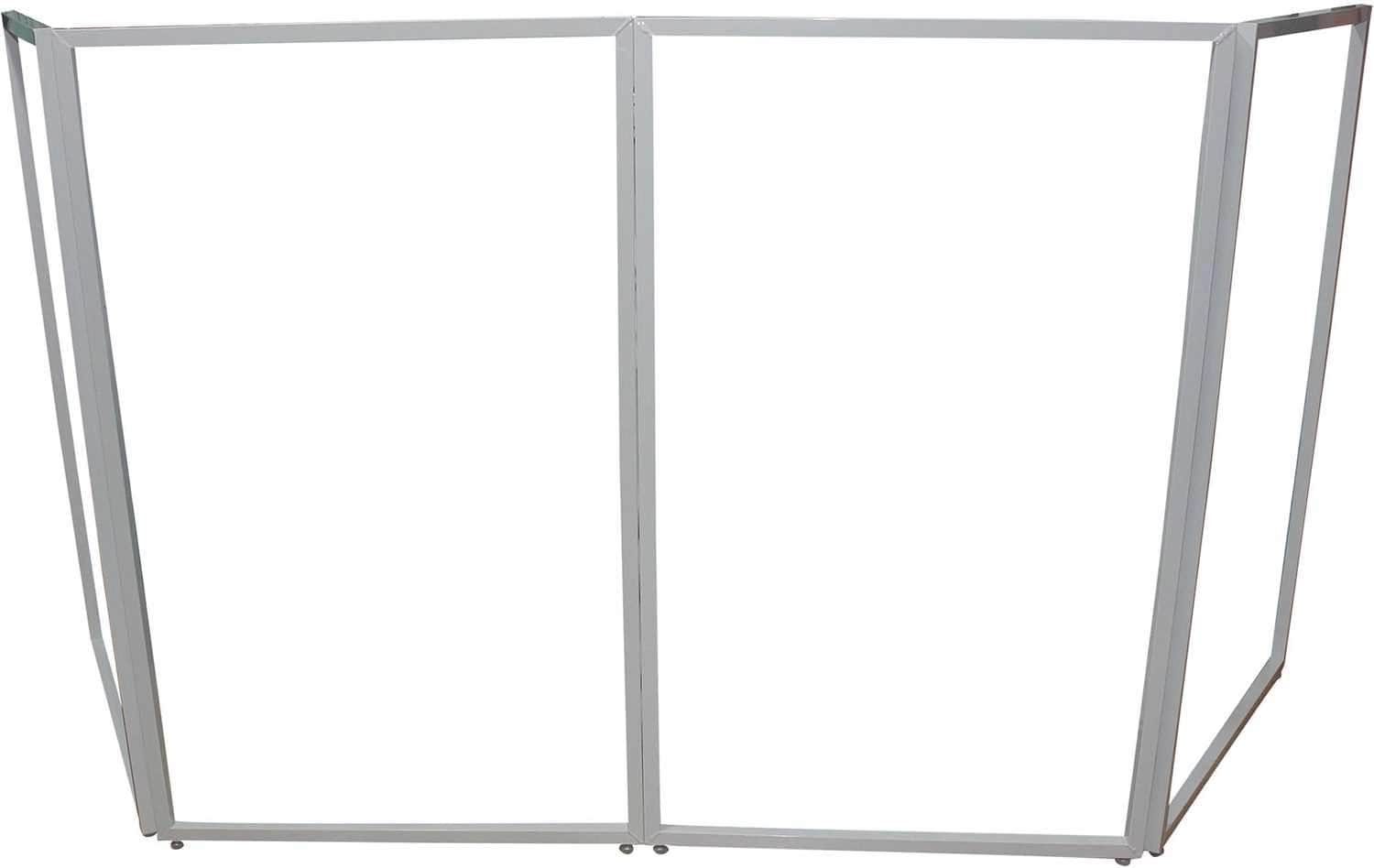 ProX XF-4X3048W MK2 Four Panel DJ Facade White - PSSL ProSound and Stage Lighting