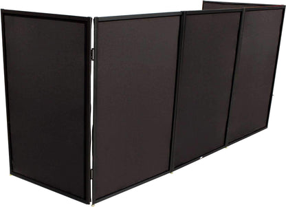 ProX XF-5X3048B Black Frame 5 Panel DJ Facade - PSSL ProSound and Stage Lighting