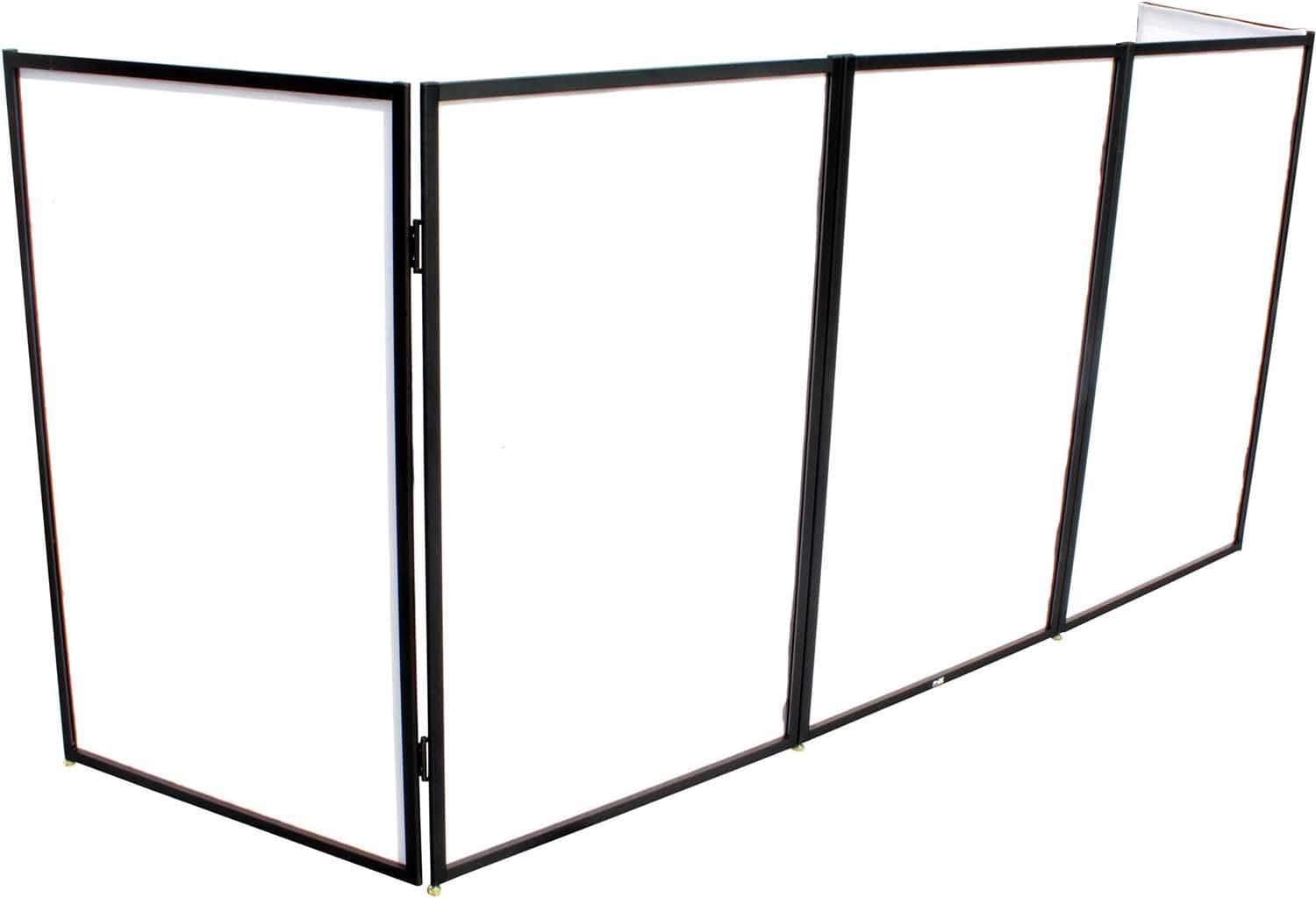 ProX XF-5X3048B Black Frame 5 Panel DJ Facade - PSSL ProSound and Stage Lighting