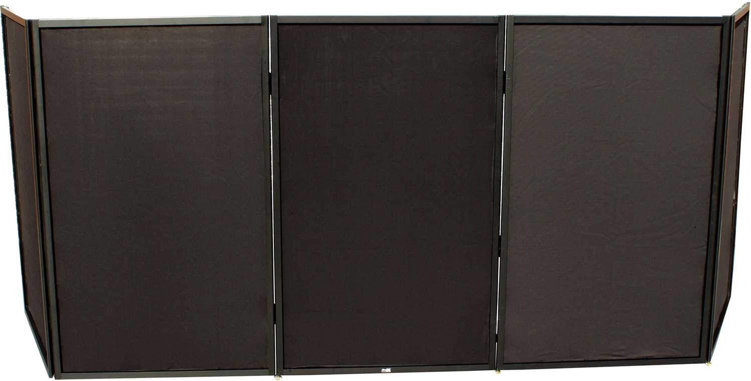 ProX XF-5X3048B Black Frame 5 Panel DJ Facade - PSSL ProSound and Stage Lighting