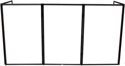 ProX XF-5X3048B Black Frame 5 Panel DJ Facade - PSSL ProSound and Stage Lighting