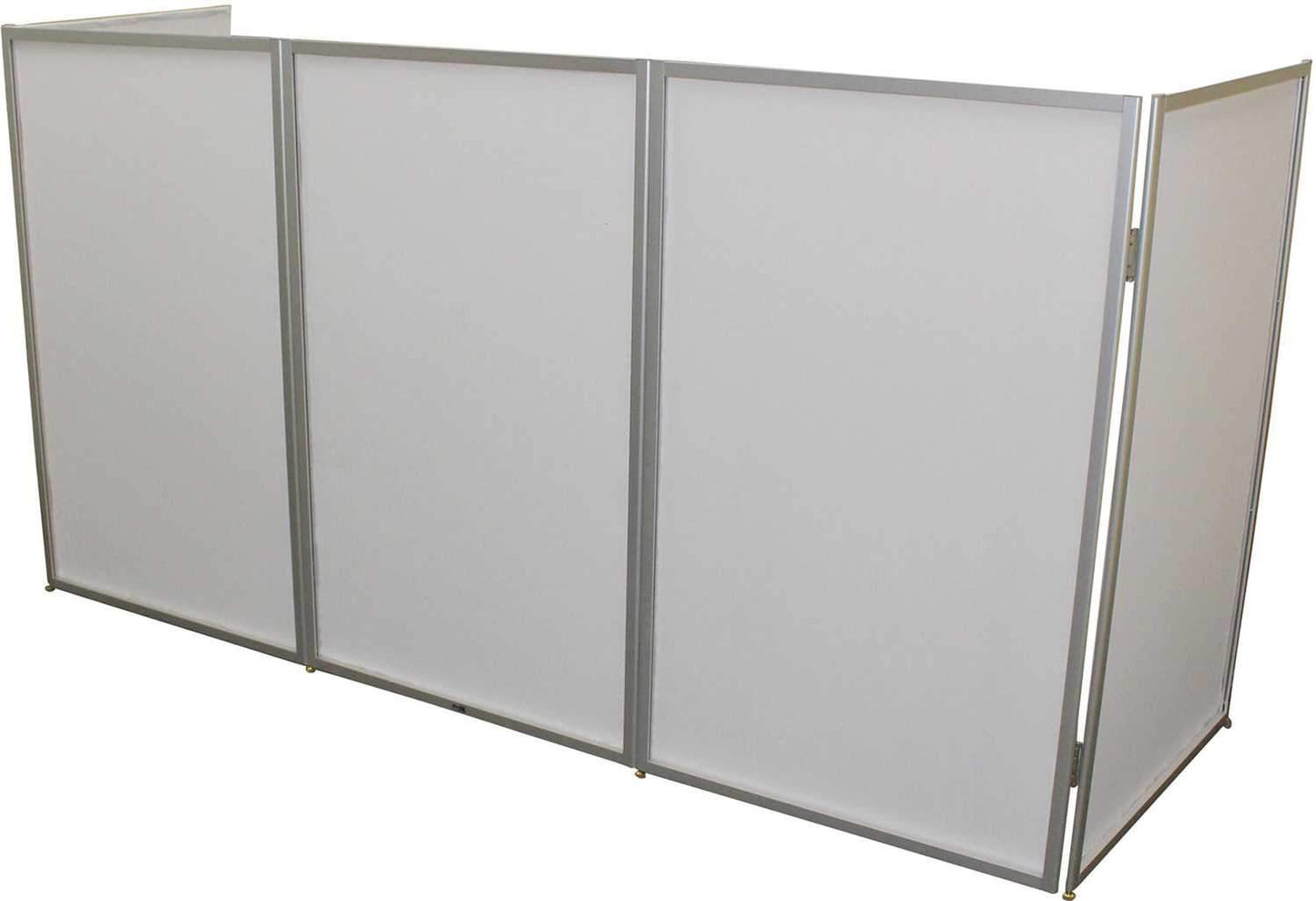 ProX XF-5X3048S 5 Panel DJ Facade Silver Frame - PSSL ProSound and Stage Lighting