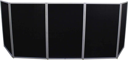 ProX XF-5X3048S 5 Panel DJ Facade Silver Frame - PSSL ProSound and Stage Lighting