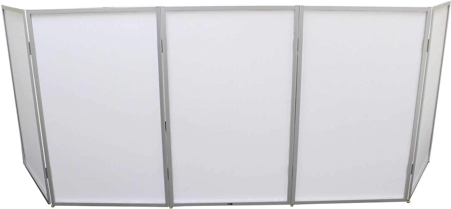 ProX XF-5X3048S 5 Panel DJ Facade Silver Frame - PSSL ProSound and Stage Lighting