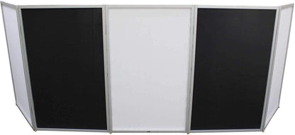 ProX XF-5X3048S 5 Panel DJ Facade Silver Frame - PSSL ProSound and Stage Lighting