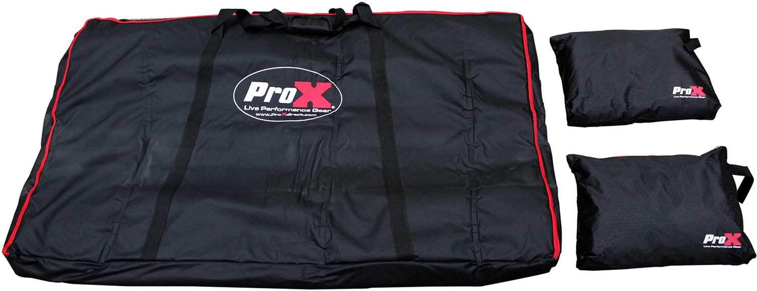 ProX XF-5X3048W 5 Panel - White Frame DJ Facade - PSSL ProSound and Stage Lighting