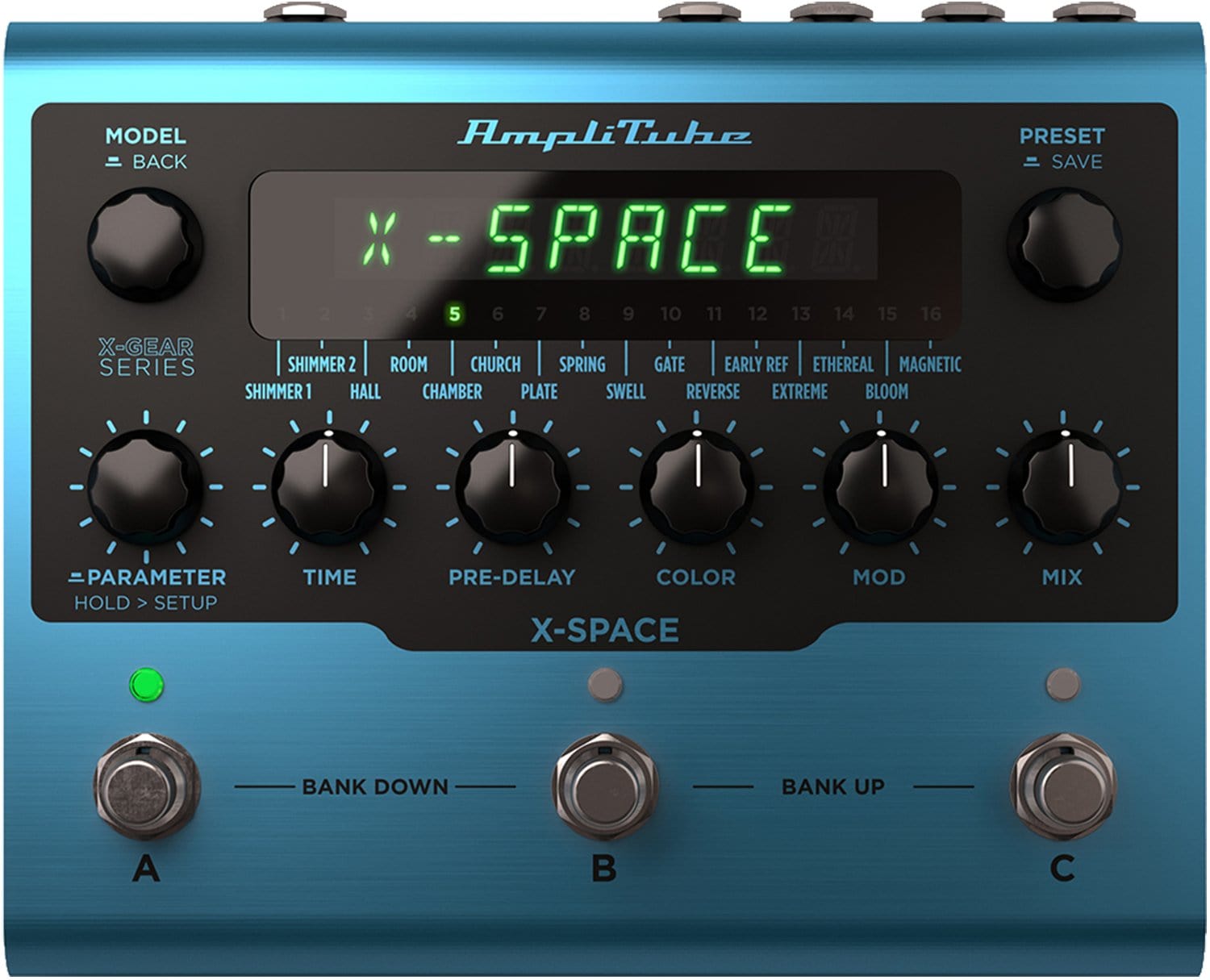 Ik Multimedia X-Space Reverb Pedal - PSSL ProSound and Stage Lighting