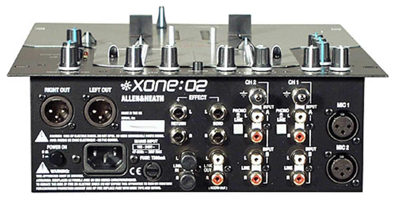 Allen & Heath Xone-02 Professional DJ Mixer - PSSL ProSound and Stage Lighting