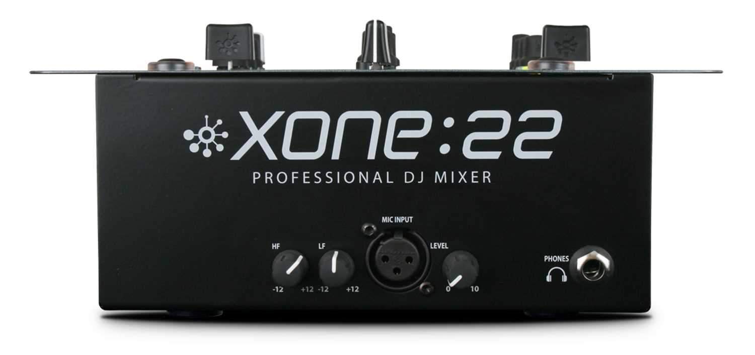 Allen u0026 Heath XONE-22 2 Channel DJ Mixer | Solotech