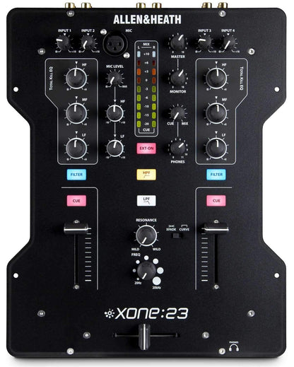 Allen & Heath XONE:23 2 Plus 2-Channel Pro DJ Mixer - PSSL ProSound and Stage Lighting