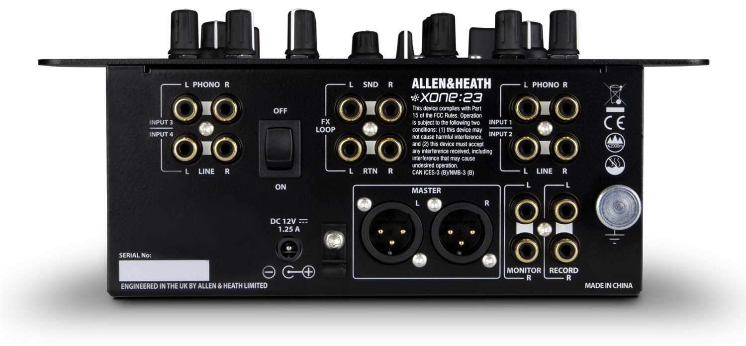 Allen & Heath XONE:23 2 Plus 2-Channel Pro DJ Mixer