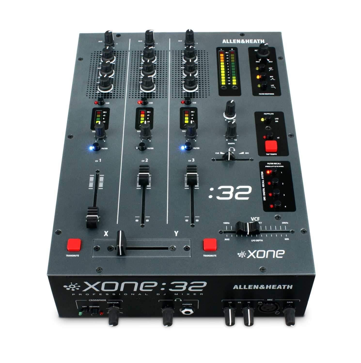 Allen & Heath Xone-32 Professional DJ Mixer - PSSL ProSound and Stage Lighting