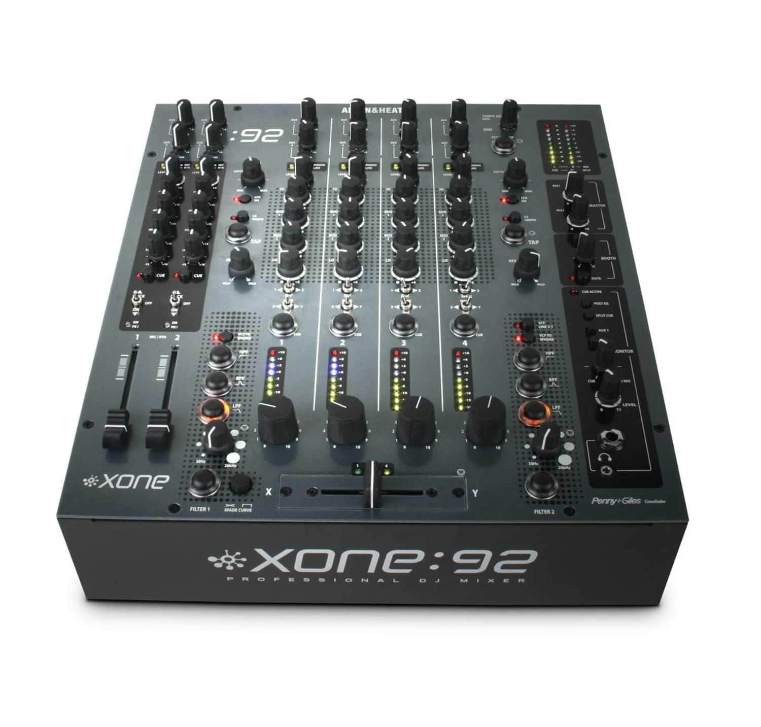 Allen & Heath Xone:92 Rotary 6-Ch Club DJ Mixer - PSSL ProSound and Stage Lighting