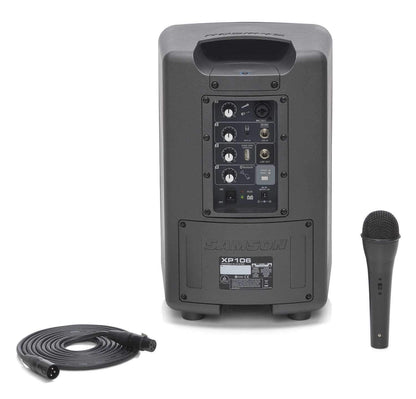 Samson XP 106 Expedition Portable PA with Bluetooth - PSSL ProSound and Stage Lighting