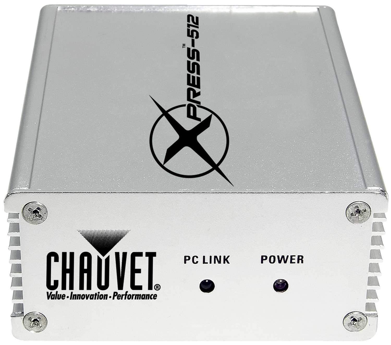 Chauvet Xpress 512 DMX to USB Interface & Software - PSSL ProSound and Stage Lighting