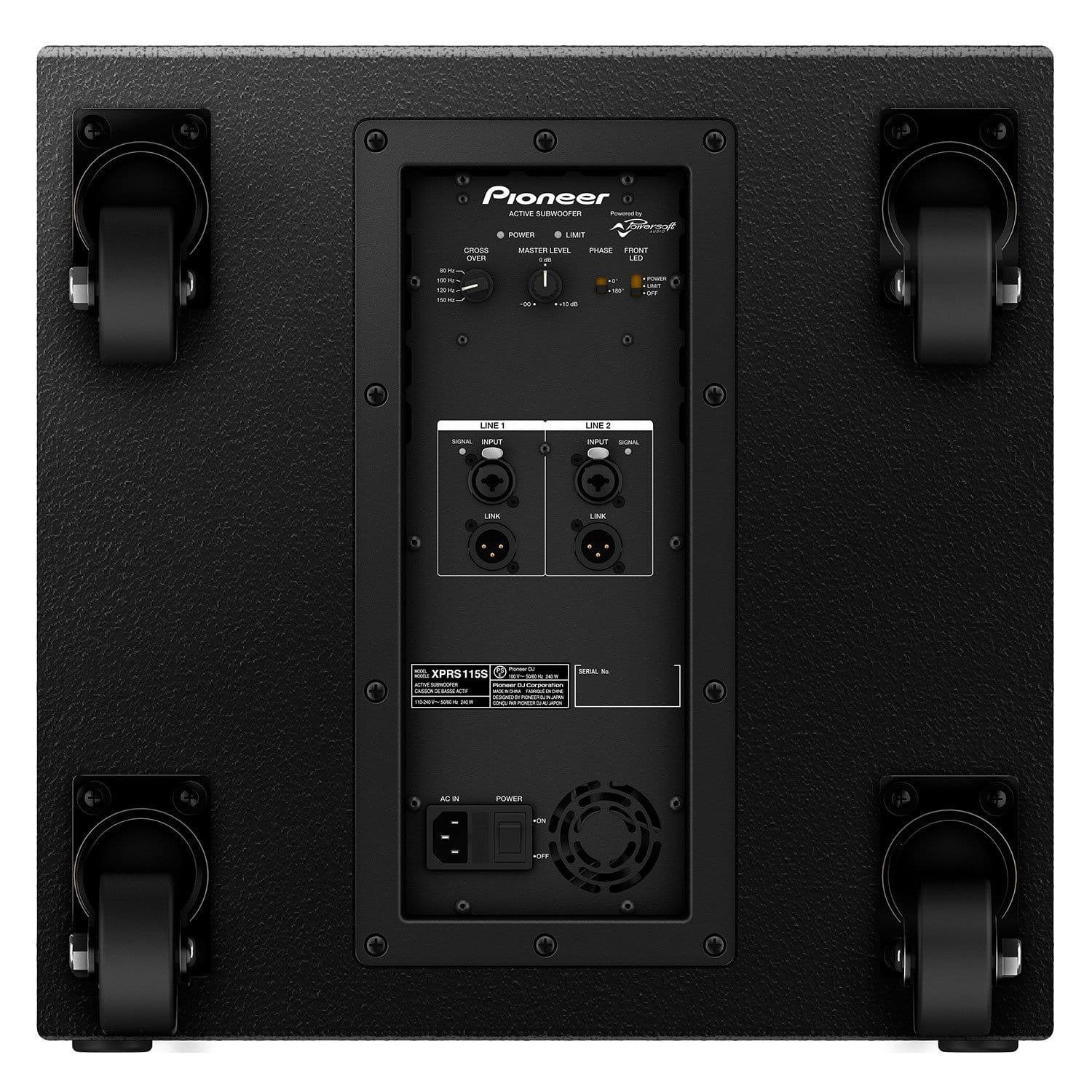 Pioneer DJ XPRS115S 15-Inch Powered Subwoofer – Solotech