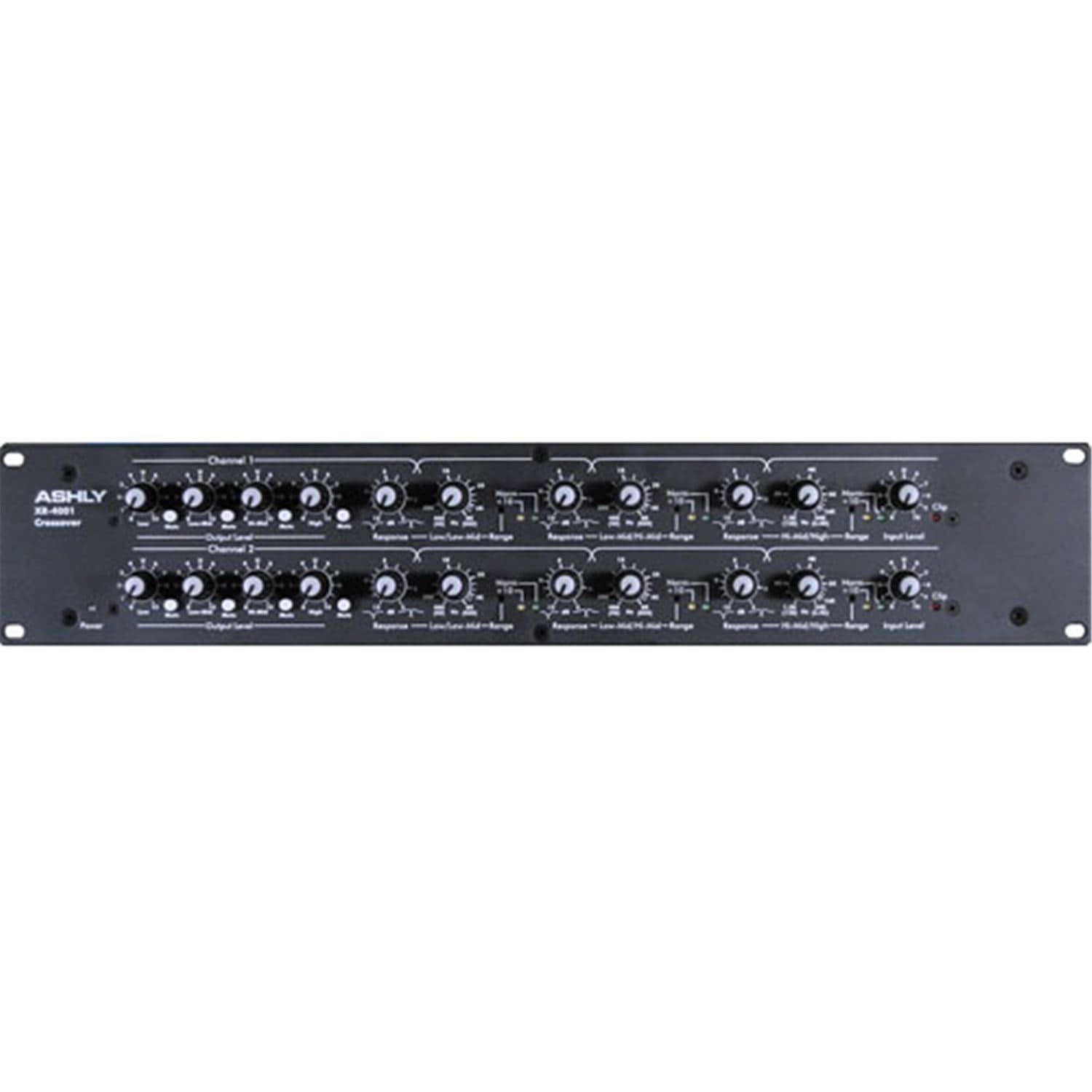 Ashly XR-4001 Stereo 4-Way Crossover 2U - PSSL ProSound and Stage Lighting