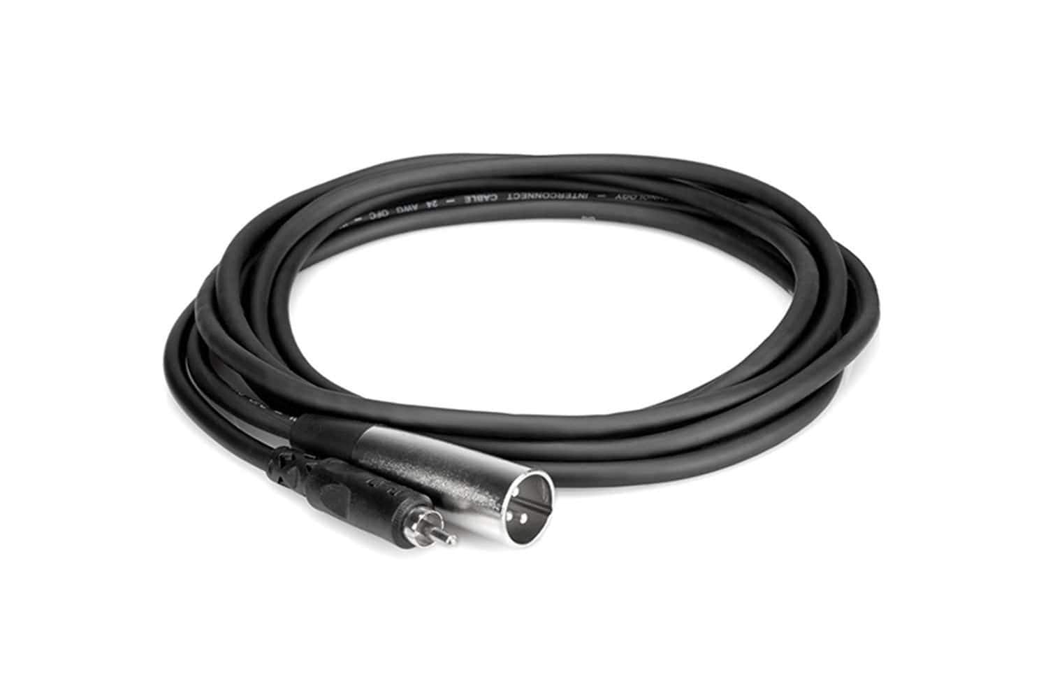 Hosa XRM-115 15ft RCA (M) to XLR (M) Cable - PSSL ProSound and Stage Lighting