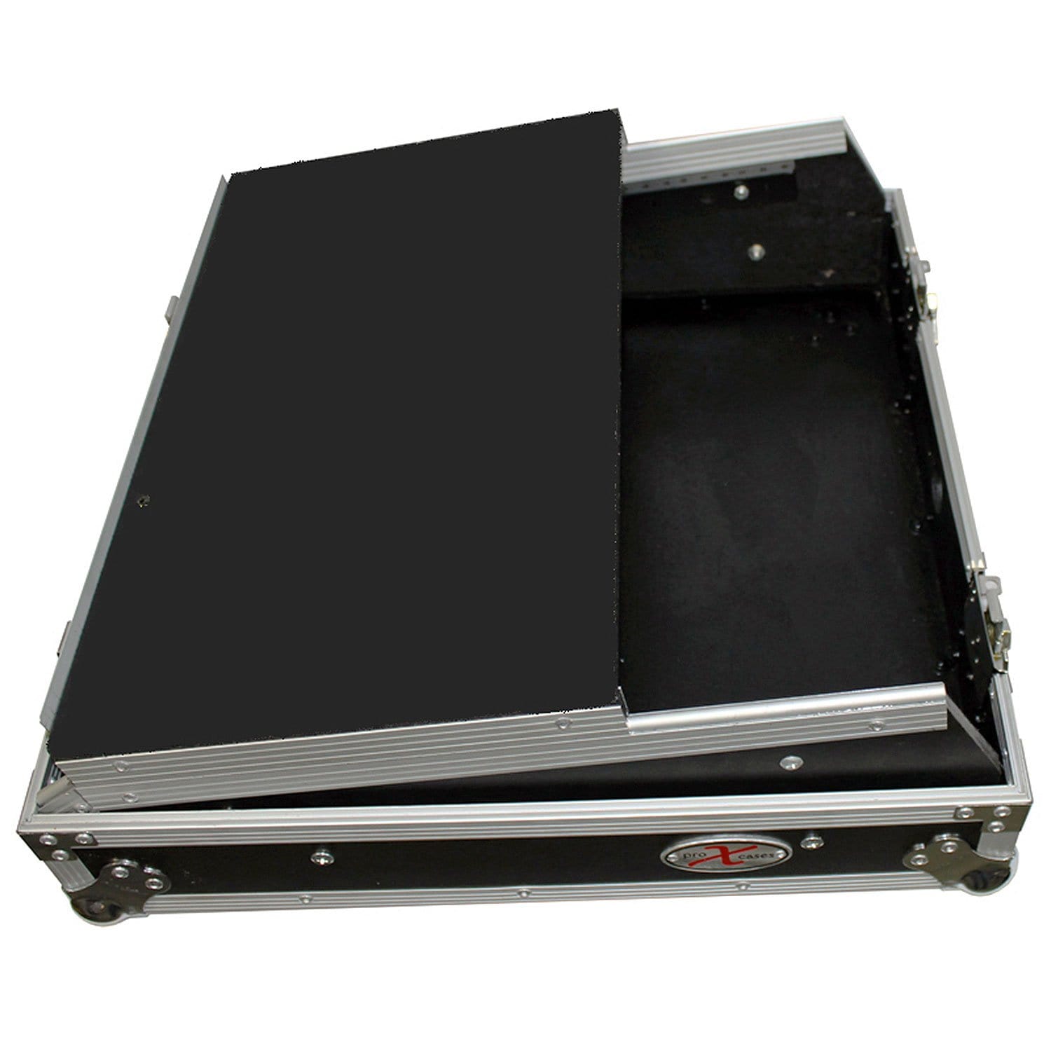 ProX XS-19MIX-LT 19 Inch Rack Mount Mixer Case with 10U Laptop Shelf - PSSL ProSound and Stage Lighting