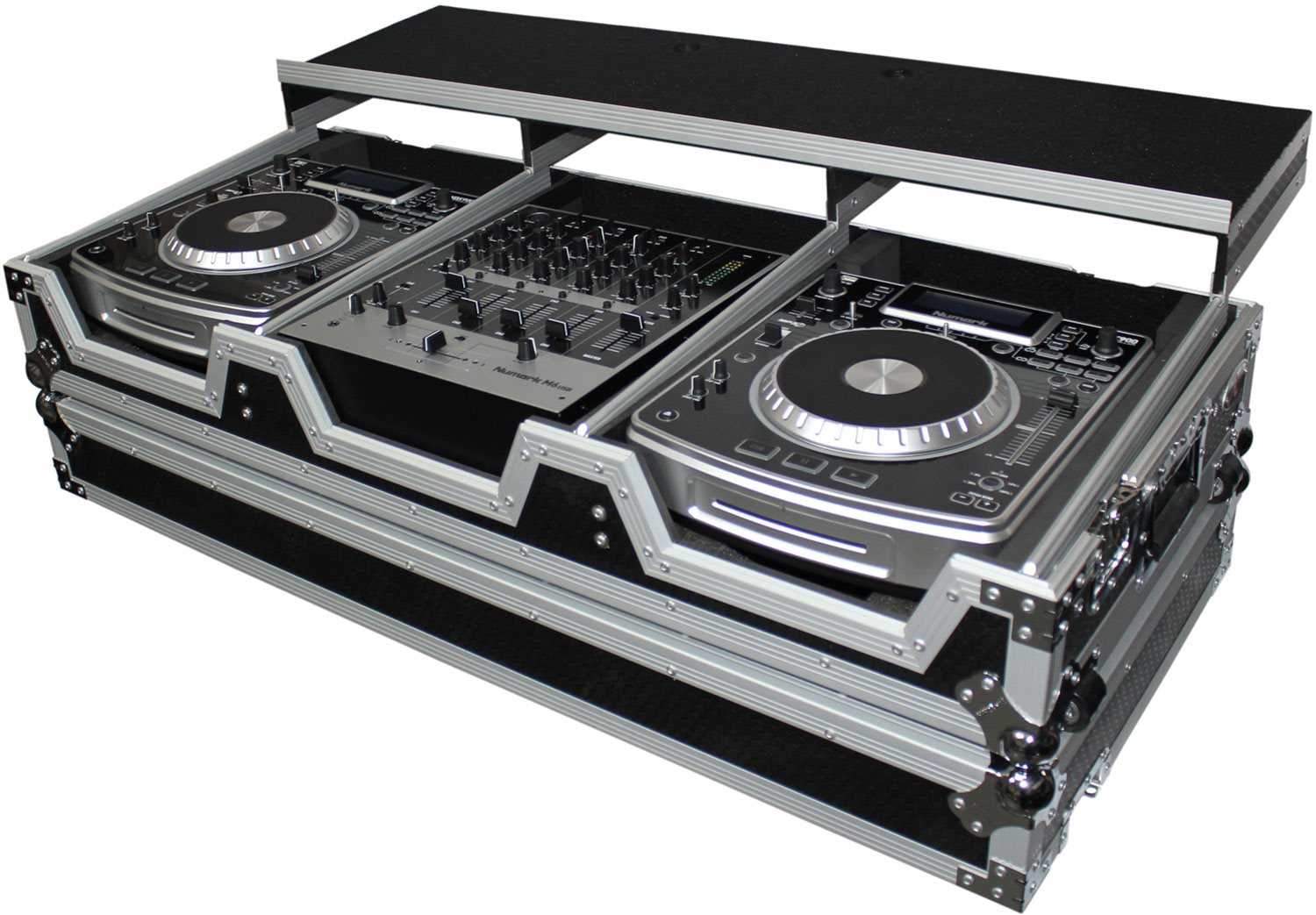 ProX XS-CDM1012WLTF Large Format CDJ Coffin Case - PSSL ProSound and Stage Lighting